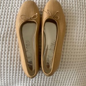 Brand New J. Crew Raffia Ballet Flats